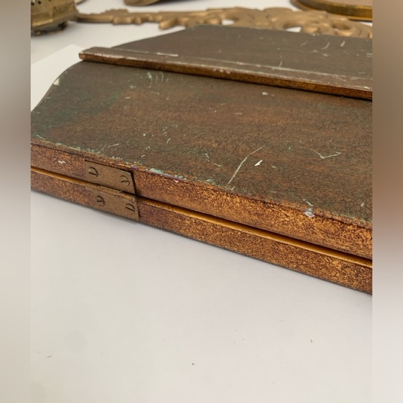 Florentine Style Religious Triptych Annunciation Adoration of the Magi Art - Picture 4 of 7